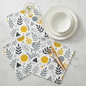 Stylish Geometric Cloth Napkins – Dinner Parties - Dipaliz