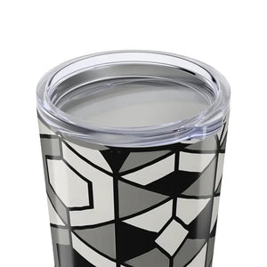 Stylish Geometric Tumbler - Durable Stainless Steel - Dipaliz - 20oz - Tumblers