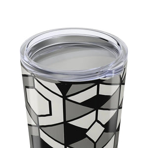Stylish Geometric Tumbler - Durable Stainless Steel - Dipaliz - Tumblers