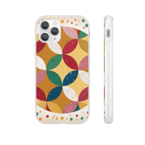 Geometrical Circles Flexi Phone Cases - Abstract Protection - Dipaliz - Iphone 11 Pro - Mobile