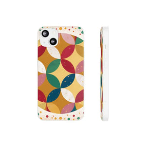 Geometrical Circles Flexi Phone Cases - Abstract Protection - Dipaliz - Iphone 13 - Mobile