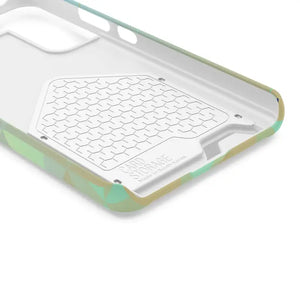 Green Triangles Abstract Phone Case Stylish Protection Dipaliz - Mobile Cases