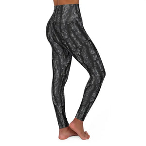 Premium Stylish High Waisted Yoga Leggings Bold Print - Dipaliz