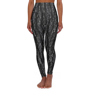 Premium Stylish High Waisted Yoga Leggings Bold Print - Dipaliz - Xs