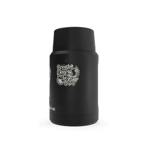 Insulated Food Jar - Stainless Steel Design - Dipaliz - 16.9oz / Black - Thermoses