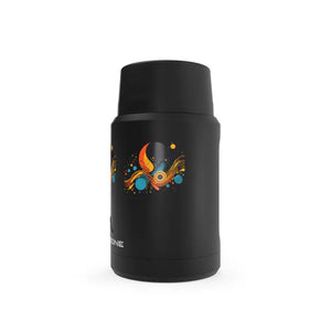 Insulated Food Jar - Stylish Portable Lunch Container - Dipaliz - 16.9oz / Black - Thermoses