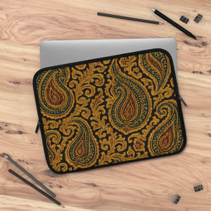 Stylish Paisley Laptop Case - Durable Neoprene - Dipaliz - Bags