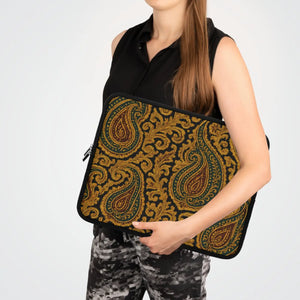 Stylish Paisley Laptop Case - Durable Neoprene - Dipaliz - Bags