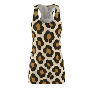 Leopard Print Racerback – Summer Party Outfit - Dipaliz - Dresses - Xs