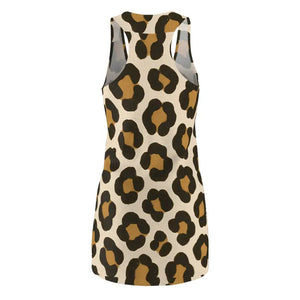 Leopard Print Racerback Summer Dress Wild Party Style - Dipaliz - Dresses