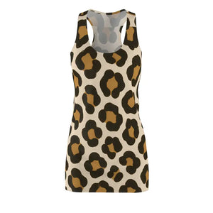Leopard Print Racerback Summer Dress Wild Party Style - Dipaliz - Dresses
