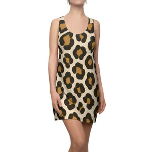 Leopard Print Racerback Summer Dress Wild Party Style - Dipaliz - Xs - Dresses
