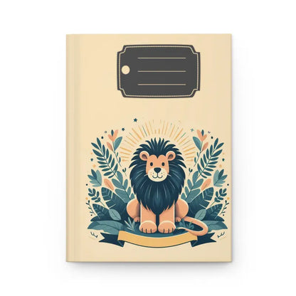 Unleash Creativity with the Lion Hardcover Journal - Paper Products