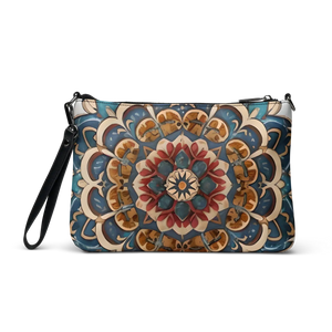 Mandal Pattern Crossbody Bag - Urban Faux Leather - Dipaliz - Cross Body Bags