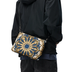 Vibrant Crossbody Bag - Mandala Faux Leather - Dipaliz - Cross Body Bags