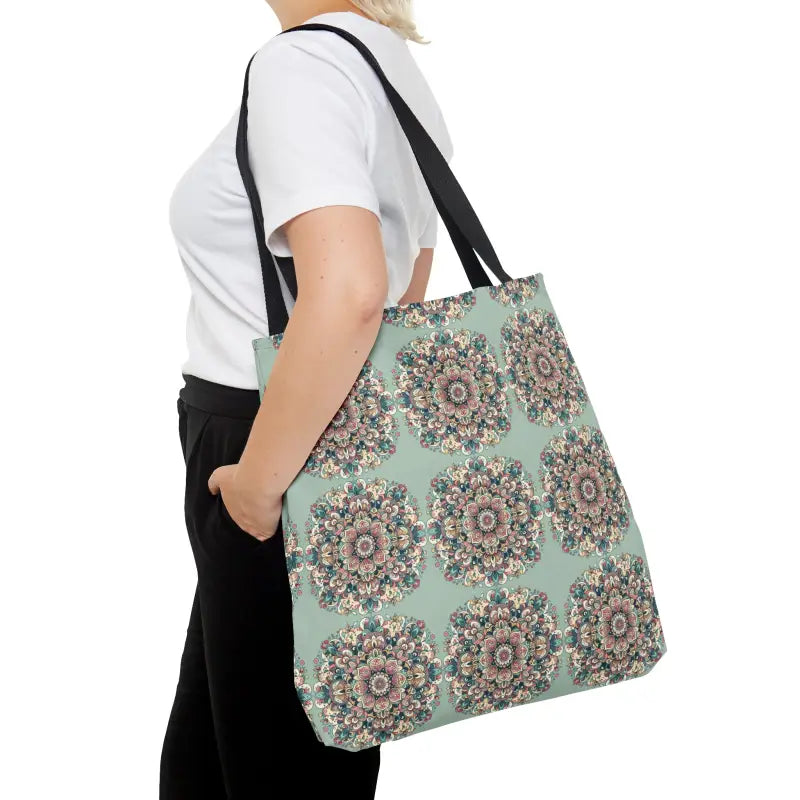 Unleash your Style with a Stylish Mandala Tote Bag - Large Bags