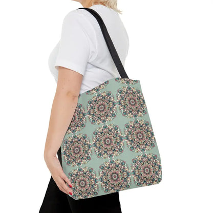 Unleash your Style with a Stylish Mandala Tote Bag - Medium Bags