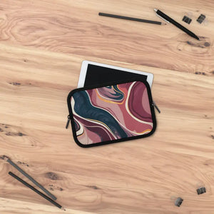 Stylish Marble Laptop Sleeve - Abstract Art Tech Case - Dipaliz - Bags
