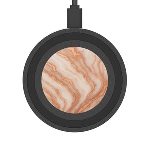 Marble Wireless Charging Pad Chic Desk Accessory - Dipaliz - 2.75’’ x / Black/black - Chargers