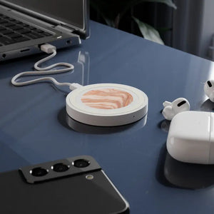Marble Wireless Charging Pad Chic Desk Accessory - Dipaliz - Chargers