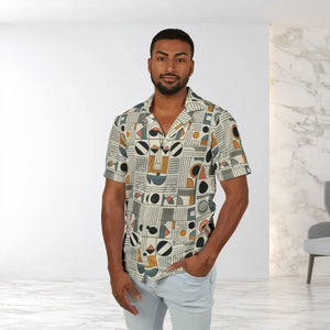 Hawaiian Camp Shirt Bold Summer Beach Days Style by Dipaliz - Xs - Shirts