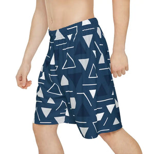 Premium Men’s Sports Shorts - Bold All Over Print - Dipaliz