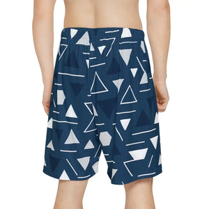 Premium Men’s Sports Shorts - Bold All Over Print - Dipaliz
