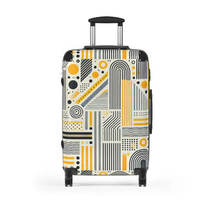 Vibrant Fashion Suitcase - Bold Pattern Polycarbonate - Dipaliz - Suitcases