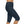 Navy Blue Checkered Active Capris - Stylish Comfort - Dipaliz - Leggings