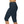 Navy Blue Checkered Active Capris - Stylish Comfort - Dipaliz - Leggings