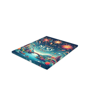 Stylish Year Greeting Cards Uncoated Cardstock - Dipaliz - Business