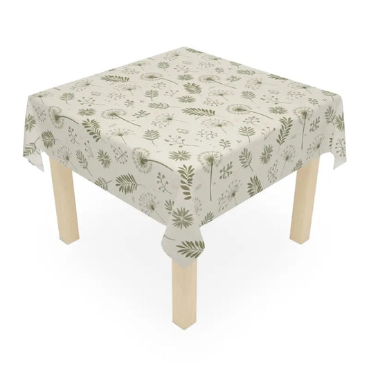 Dine Like a Style Icon with our One-sided Print Tablecloth! - one Size / White Home Decor