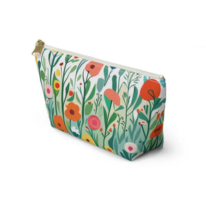 Wildflowers Accessory Pouch - Chic Travel Essential - Dipaliz - Cosmetic & Toiletry Bags