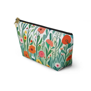 Wildflowers Accessory Pouch - Chic Travel Essential - Dipaliz - Cosmetic & Toiletry Bags