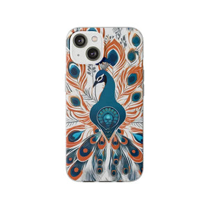 Peacock Flexi Cases - Stylish Protection for Women - Dipaliz - Iphone 14 - Mobile Phone