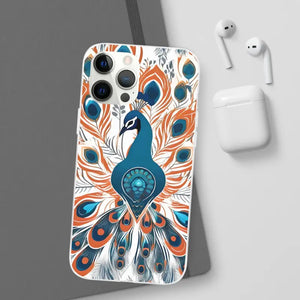 Peacock Flexi Cases - Stylish Protection for Women - Dipaliz - Mobile Phone