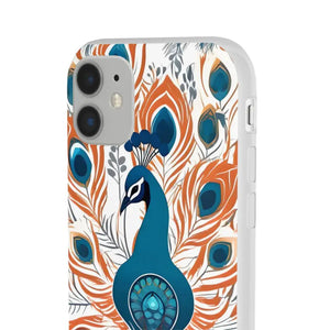 Peacock Flexi Cases - Stylish Protection for Women - Dipaliz - Mobile Phone