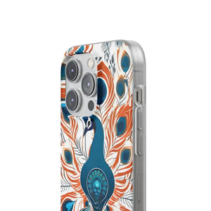 Peacock Flexi Cases - Stylish Protection for Women - Dipaliz - Mobile Phone