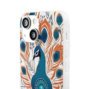 Peacock Flexi Cases - Stylish Protection for Women - Dipaliz - Mobile Phone