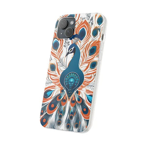 Peacock Flexi Cases - Stylish Protection for Women - Dipaliz - Mobile Phone