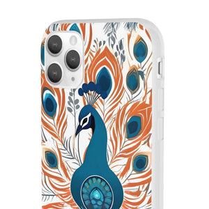 Peacock Flexi Cases - Stylish Protection for Women - Dipaliz - Mobile Phone