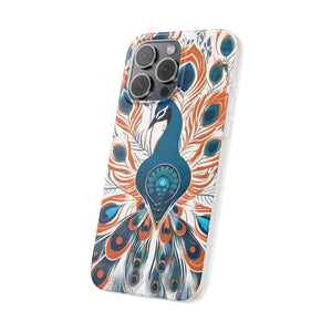 Peacock Flexi Cases - Stylish Protection for Women - Dipaliz - Mobile Phone