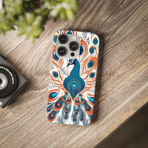 Peacock Flexi Cases - Stylish Protection for Women - Dipaliz - Mobile Phone