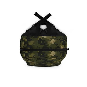 Pixelated Camouflage Backpack - Trendy Travel Rucksack - Dipaliz - School Backpacks