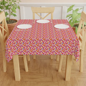 Polyester Tablecloth Easy Maintenance Home Decor by Dipaliz - one Size / White - Tablecloths