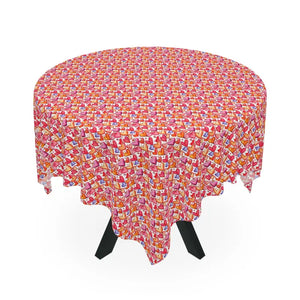 Polyester Tablecloth Easy Maintenance Home Decor by Dipaliz - one Size / White - Tablecloths
