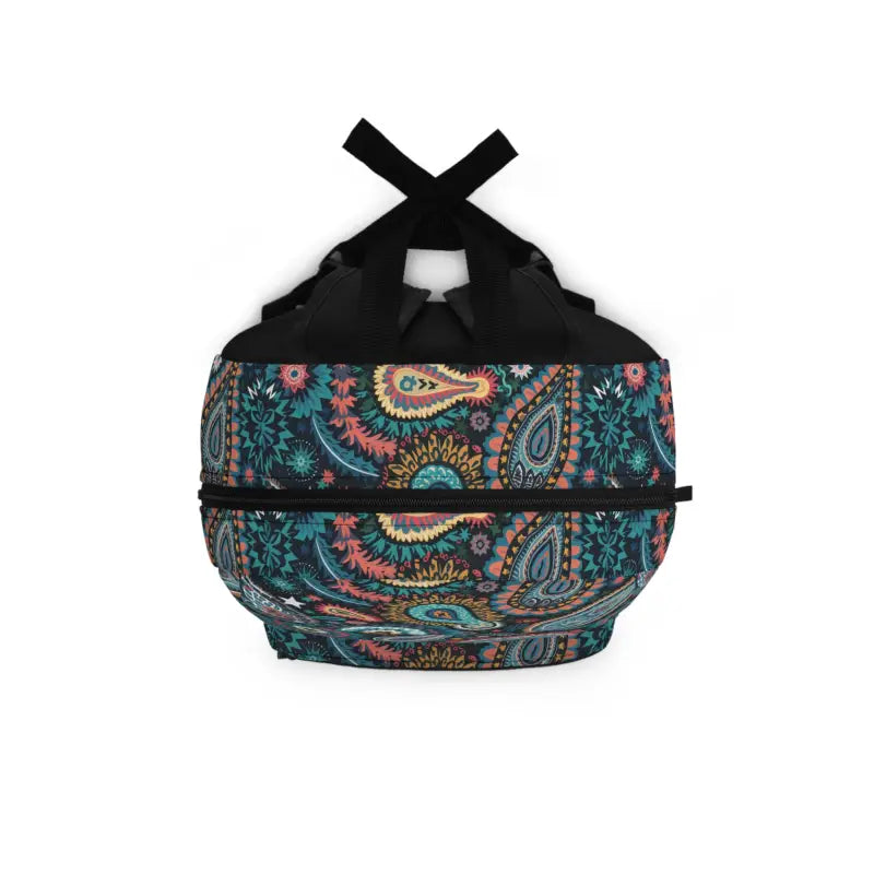 Discover the Roomy Paisley Pattern Backpack - Stylish & Durable - one Size Bags