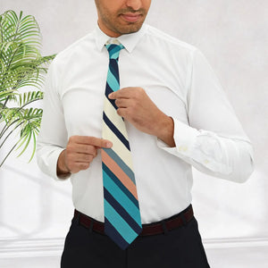 Bold Striped Necktie - Modern Business Style - Dipaliz - Neckties