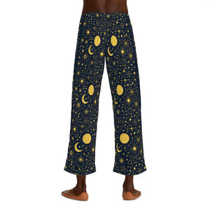 Cozy Stars Pajama Pants with Drawstring Tie - Dipaliz - Pajamas