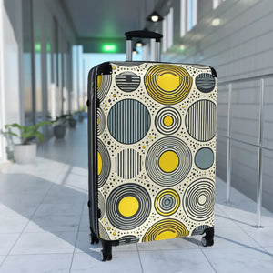 Vibrant Fashion Travel Suitcase - Bold Pattern - Dipaliz - Suitcases